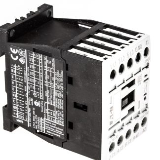 Contattore Eaton, 3 poli, 3 NA, 7 A, 3 kW, bobina 24 V c.c.