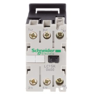Contattore Schneider Electric, serie LC1S, 2 poli, 2 NA, 6 A, bobina 240 V CA