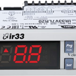 Termoregolatori PID Carel IR33, 12 → 24 V c.a., 76.2 x 34.2mm, 1 uscita Relè