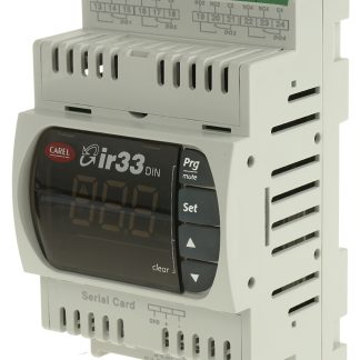 Termoregolatori PID Carel DN33, 12 → 24 V c.a., 12 → 30 V c.c., 144 x 70mm, 4 uscite Relè
