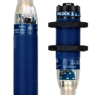 Sensore fotoelettrico Cilindrico Telemecanique Sensors, a fascio diretto, rilevamento 100 m, uscita PNP