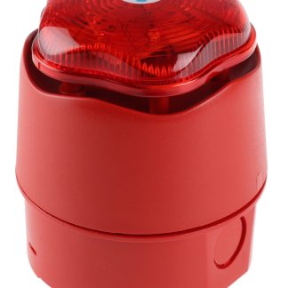 Segnalatore acustico e luminoso Hosiden Besson serie Banshee Excel Lite, Rosso, 9 → 30 V c.c., 110dB a 1 m, IP66