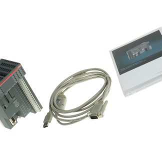 CPU PLC ABB AC500-eC0, ingressi: 490 (328 digitale, 162 analogico), uscite: 407 (246 digitale, 161 analogico), 24 V c.c.
