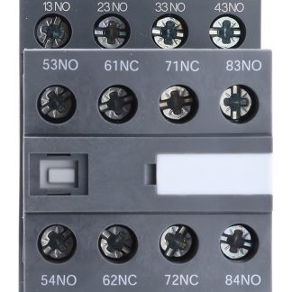 Contattore ABB, serie NF, 8 poli, 6NO + 2NC, 6 A, bobina 230 V ca