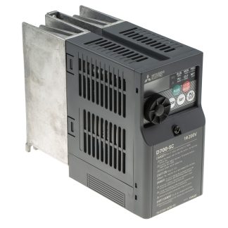 Inverter Mitsubishi Electric, 0,75 W, 230 V c.a., 1 fase, 0.2 → 400Hz