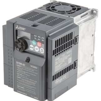 Inverter Mitsubishi Electric, 1,5 kW, 230 V c.a., 1 fase, 0.2 → 400Hz
