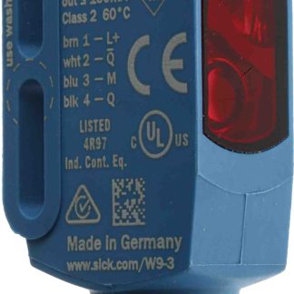 Sensore fotoelettrico Rettangolare SICK, a soppressione di sfondo, rilevamento 20 mm → 350 mm, uscita NPN/PNP