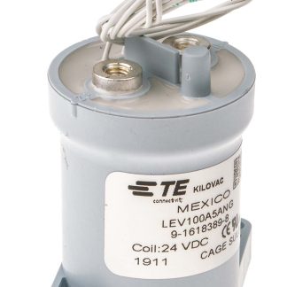 Contattore TE Connectivity, serie LEV100, 1 poli, 1 N/A, 100 A, bobina 24 V c.c.