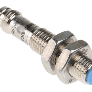 Sensore di prossimità Cilindro filettato SICK, M8, rilevamento 2 mm, 10 → 30 V c.c.