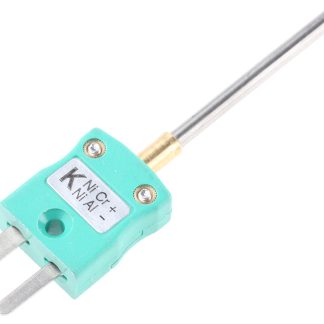 Termocoppia tipo K, Ø sonda 3mm, lungh. sonda 500mm, +1100°C