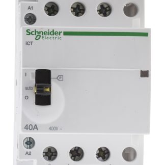 Contattore Schneider Electric, serie iCT, 3 poli, 3 NA, 40 A, bobina 230 V ca