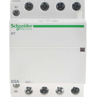 Contattore Schneider Electric, serie iCT, 4 poli, 4NO, 63 A, bobina 230 V ca
