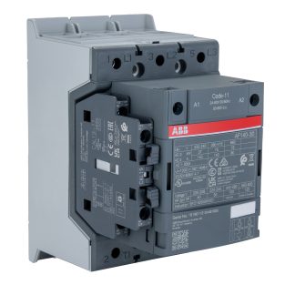 Contattore ABB, serie AF, 3 poli, 3 NA, 200 A, 75 kW, bobina 24 V ca/cc