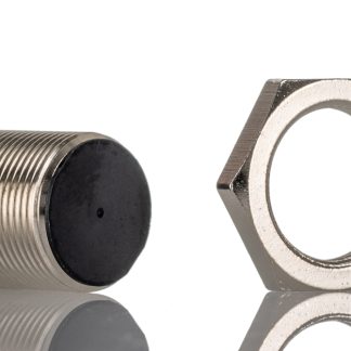 Sensore di prossimità Cilindro filettato Omron, M18, rilevamento 8 mm, 12 → 24 V c.c.