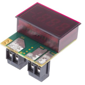 Amperometro digitale Murata Power Solutions, c.c., foro L 33.93mm x H 21.29mm, ±0,15 %