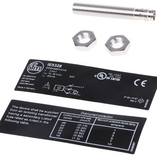 Sensore di prossimità Cilindro filettato ifm electronic, M8, rilevamento 2 mm, 10 → 36 V c.c.