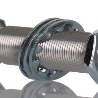 Sensore di prossimità Cilindro filettato BALLUFF, M12, rilevamento 2 mm, 12 → 30 V c.c.