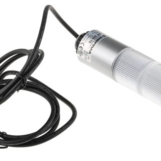 Torretta di segnalazione Werma, 24 V c.a. / c.c., LED, 2 elementi, lenti , lenti trasparente, verde/rosso (colore LED),