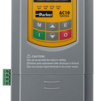 Inverter Parker, 0,37 kW, 230 V c.a., 1 fase, 0.5 → 590Hz