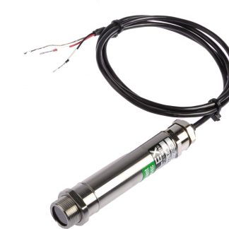 Sensore di temperatura IR Calex, temperatura -20°C → +100°C, Segnale di uscita in mA, 4-20 mA, cavo da 1m