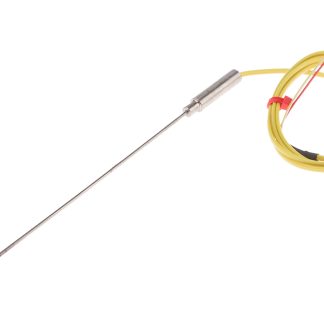 Termocoppia a isolamento minerale tipo K, Ø sonda 1.5mm, lungh. sonda 150mm, +1100°C