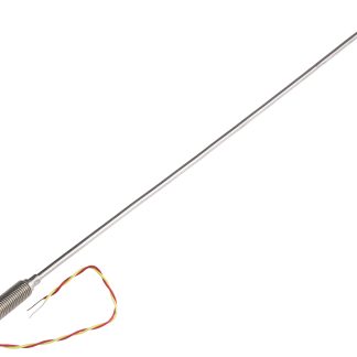 Termocoppia tipo K, Ø sonda 3mm, lungh. sonda 250mm, +1100°C