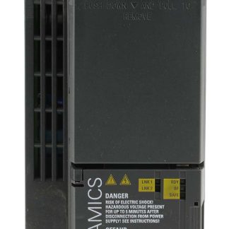 Inverter Siemens, 7,5 kW, 400 V c.a., 3 fasi, 0 → 550Hz