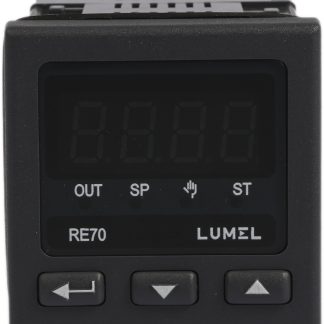 Termoregolatori PID Lumel RE70, 230 V ca, 48 x 48mm, 1 uscita Relè