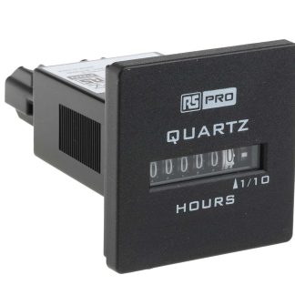 Contatore elettronico RS PRO, Ore, 50Hz, display Analogico 6 cifre, 90 → 264 V c.a.