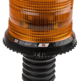 Segnalatore Lampeggiante RS PRO, LED, Ambra, 10 → 30 V c.c.