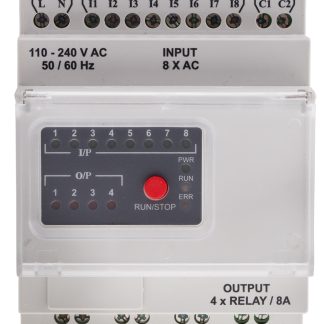 Modulo logico RS PRO, ingressi: 8, uscite: 4
