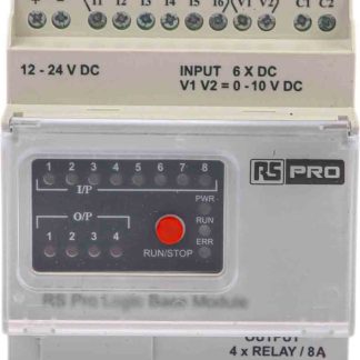 Modulo logico RS PRO, ingressi: 8, uscite: 4