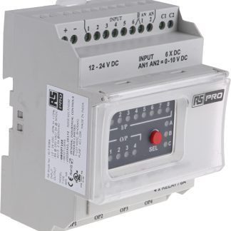 Modulo di espansione I/O RS PRO, ingressi: 8, uscite: 4