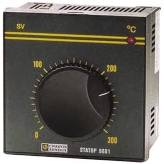 Regolatore di temperatura On/Off Pyro Controle STATOP, 115 V c.a., 230 V c.a., 96 x 96mm, 1 uscita Relè