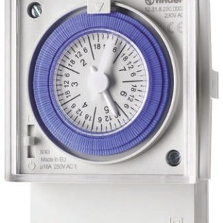 Temporizzatore Finder, SPDT, 230 V c.a., 1 canale, Minuti