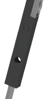 Sensore fotoelettrico Rettangolare Baumer, a diffusione, rilevamento 50 mm, uscita PREMERE/TIRARE