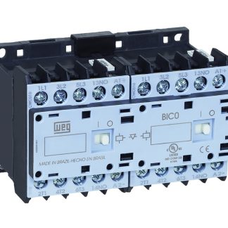 Teleinvertore Reversibile WEG, serie CWCI0, 3 poli, 3 NO, 9 A, 4 kW, bobina 230 V ca