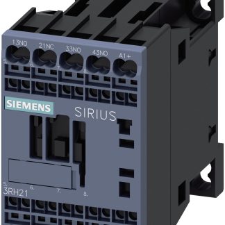 Relè contattore Siemens, serie 3RH2, 3NO + 1NC, 10 A