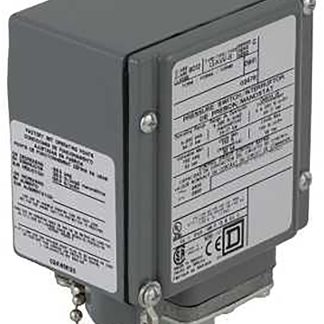 Pressostato Differenziale Telemecanique Sensors, 250 (Decreasing) psi, 49 (Differential) psi max, uscita SPDT-NA/NC