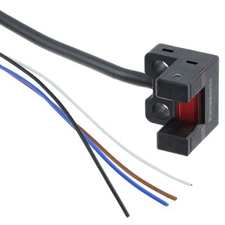Sensore fotoelettrico a forcella Panasonic, a fascio diretto, rilevamento 6 mm, uscita NPN