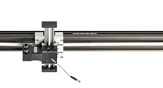 Robot lineare Igus a 2 assi, area operativa: 500 x 100mm