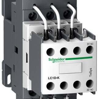 Contattore Commutazione condensatore Schneider Electric, serie LC1D, 3 poli, 3 NO, 21 A, bobina 230 V ca
