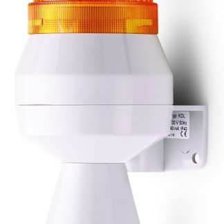 Segnalatore acustico e luminoso AUER Signal serie KLL, Ambra, 230 V ca, 92 a 1 m, IP43