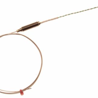 Termocoppia tipo K, Ø sonda 2mm, lungh. sonda 250mm, +1100°C