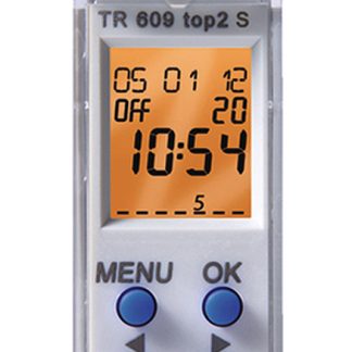 Temporizzatore per guida DIN Theben, 1 N/A, 230 → 240 V c.a., 1 canale, Giorni, ore, minuti, secondi