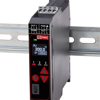 Termoregolatori PID RS PRO, 100 → 240 V c.a., 22.5 x 110mm, 2 uscite Relè, Relè-CO