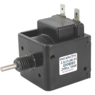 Solenoide lineare Push, push-pull Mecalectro, 230 V c.a., corsa max. 15mm