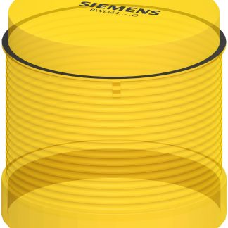 Elemento luminoso lampeggiante Siemens, Giallo, 24 V ca/cc, Ø base 70mm, h 65.5mm