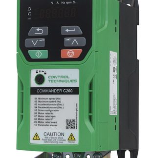 Inverter Control Techniques, 0,25 kW, 200 → 240 V c.a., 1 fase, 0 → 550Hz