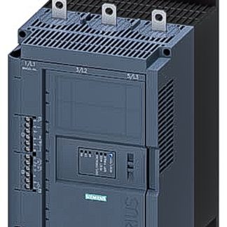 Avviatore soft-start Siemens, 3 fasi, 132 kW, 480 V c.a., IP00